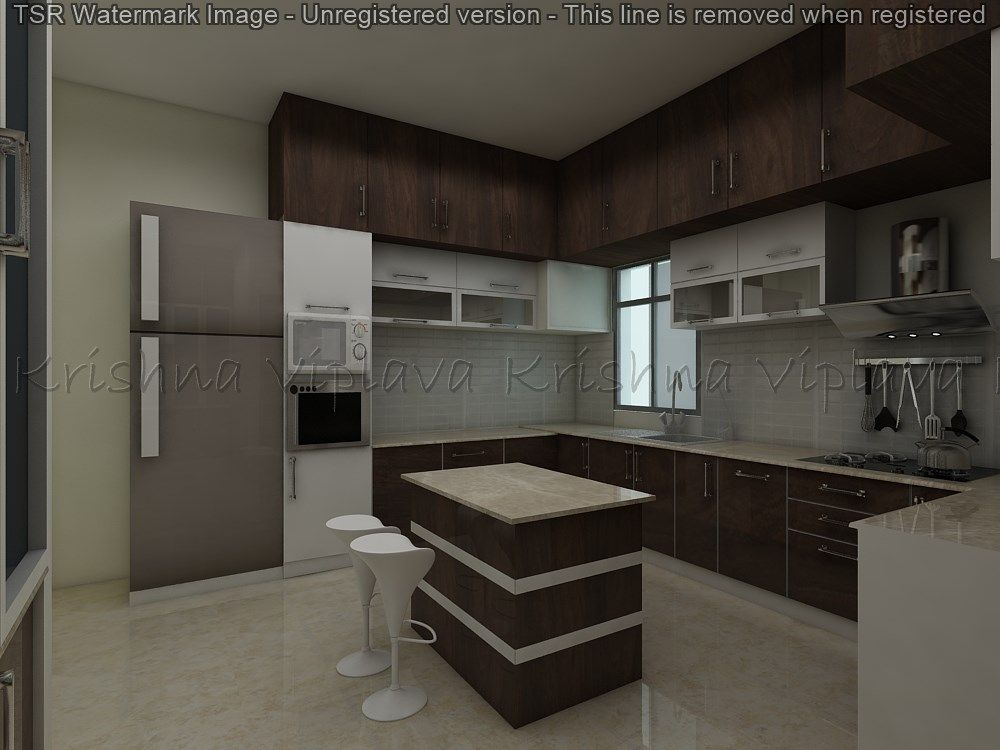 Kitchen homify 置入式廚房