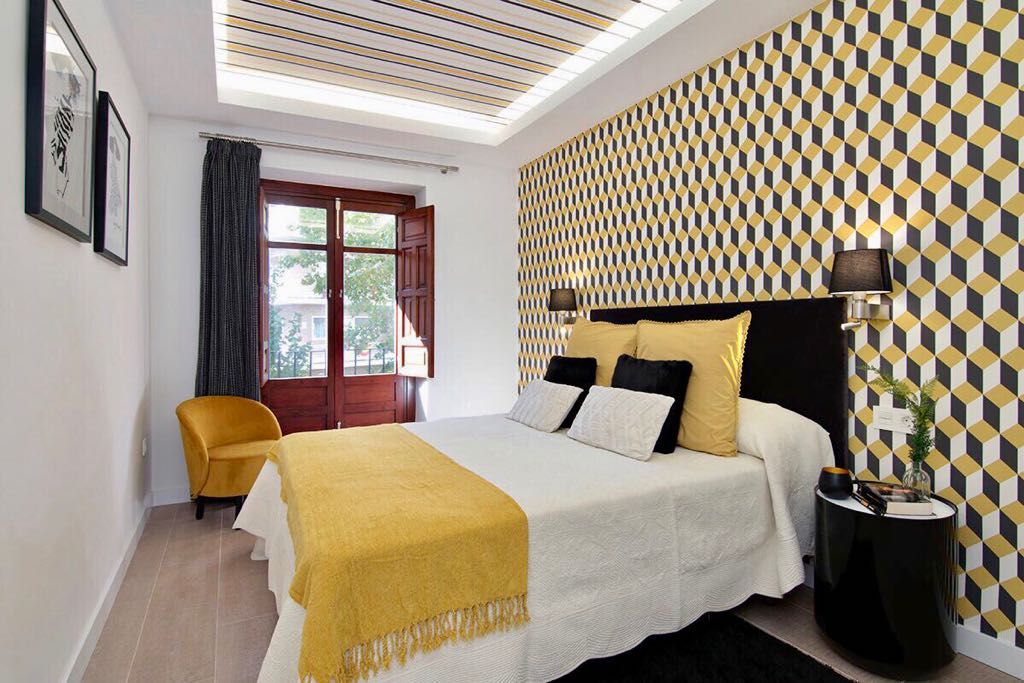 REFORMA LOW COST, ESPACIOS, ALBERTO ARANDA ESPACIOS, ALBERTO ARANDA Eclectic style bedroom