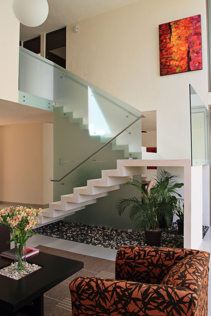 Conceptual Homes, Duarte Aznar Arquitectos Duarte Aznar Arquitectos Modern living room Glass