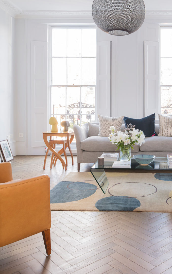 Living Room Architecture for London غرفة المعيشة