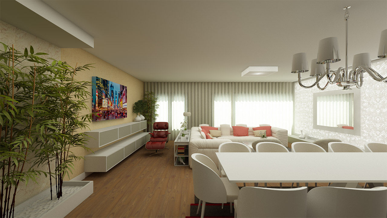 Apartamento Benfica Stadium, Lisboa - SHI Studio Interior Design homify Modern Yemek Odası Aksesuarlar & Dekorasyon