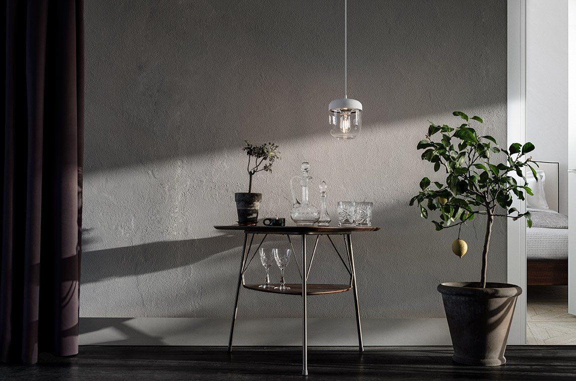 Acorn Branco, Light & Store Light & Store Salas de estar escandinavas Iluminação