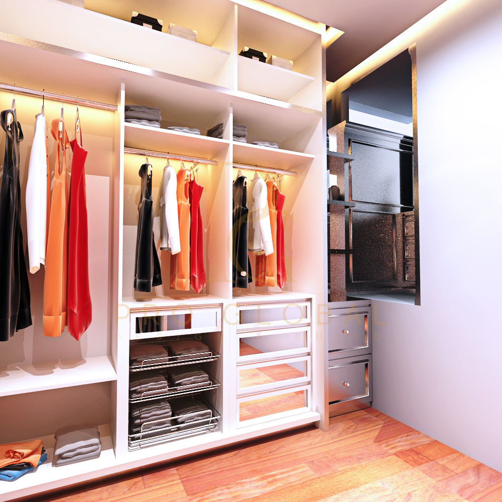 homify Closets clássicos Madeira Acabamento em madeira Guarda-roupas e cómodas