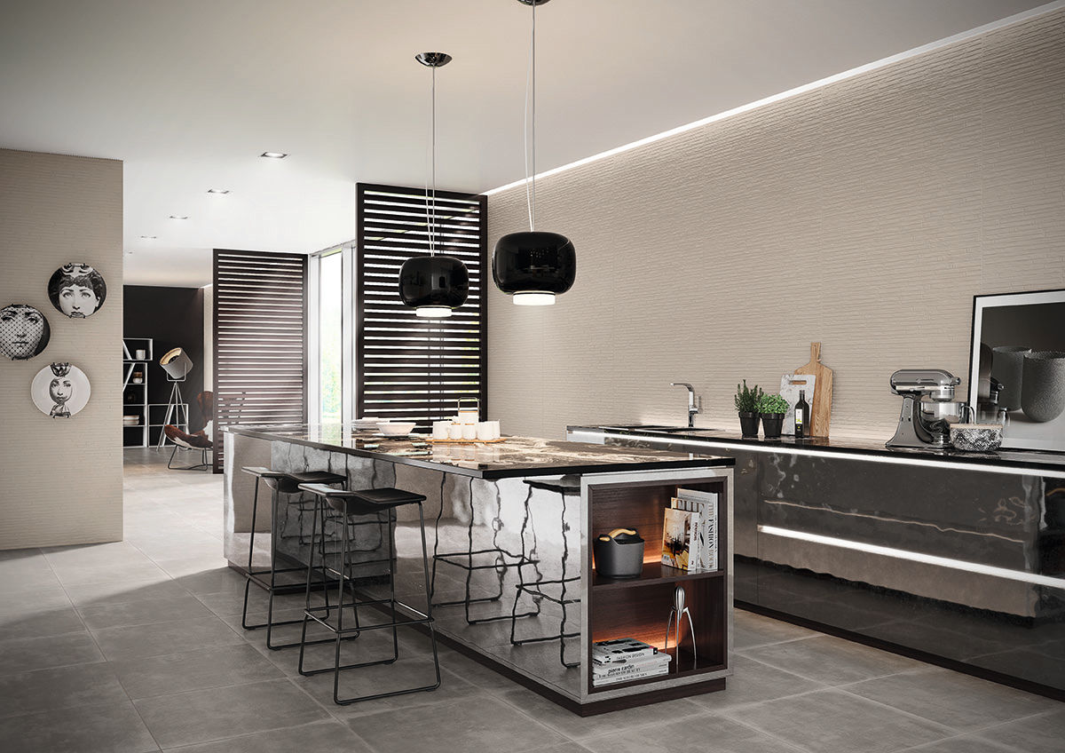 Essentia, Love Tiles Love Tiles Industrial style kitchen