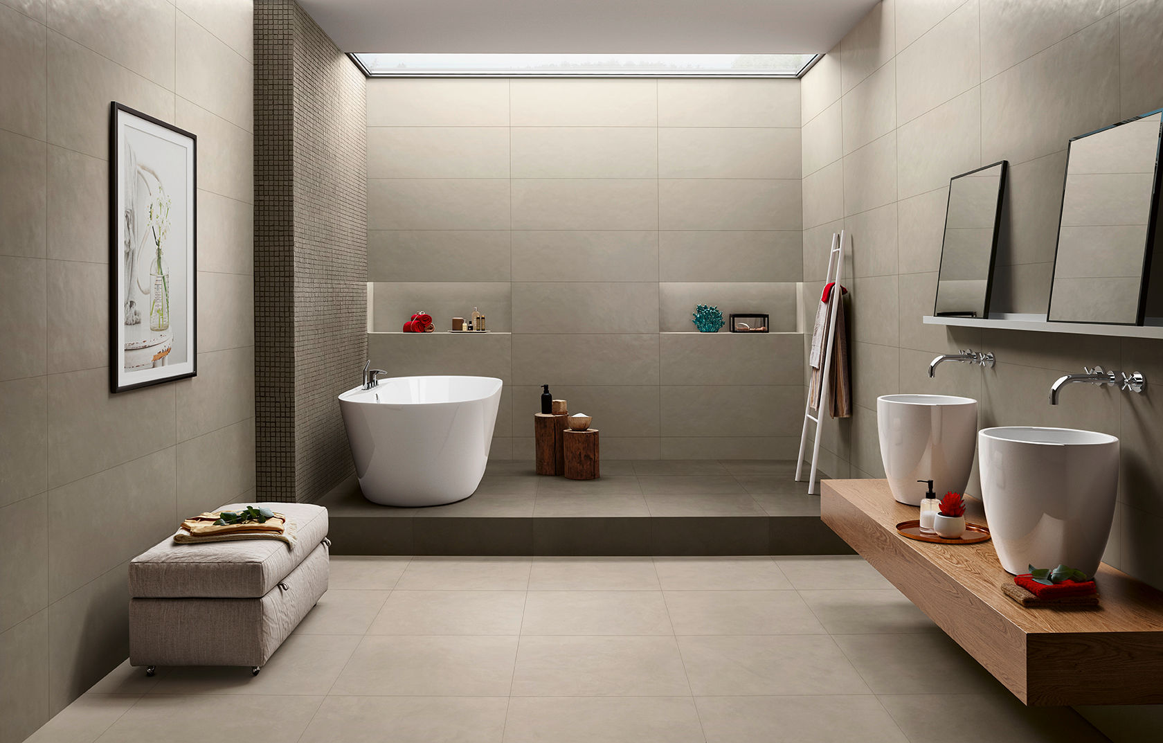 Splash, Love Tiles Love Tiles Bagno in stile industriale