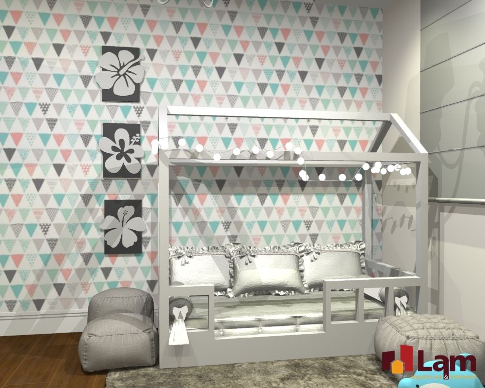 Apto. Felicita II, LAM Arquitetura | Interiores LAM Arquitetura | Interiores Modern Kid's Room