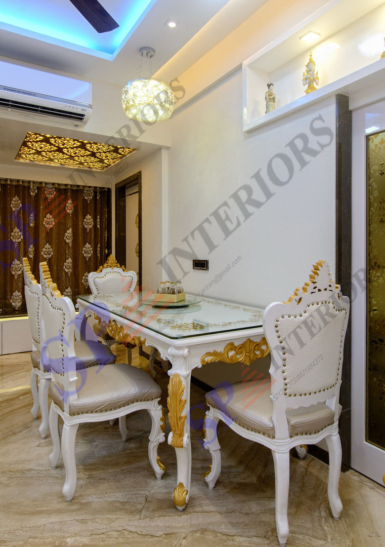 Mr. Gandhi, SP INTERIORS SP INTERIORS Столовая комната в классическом стиле