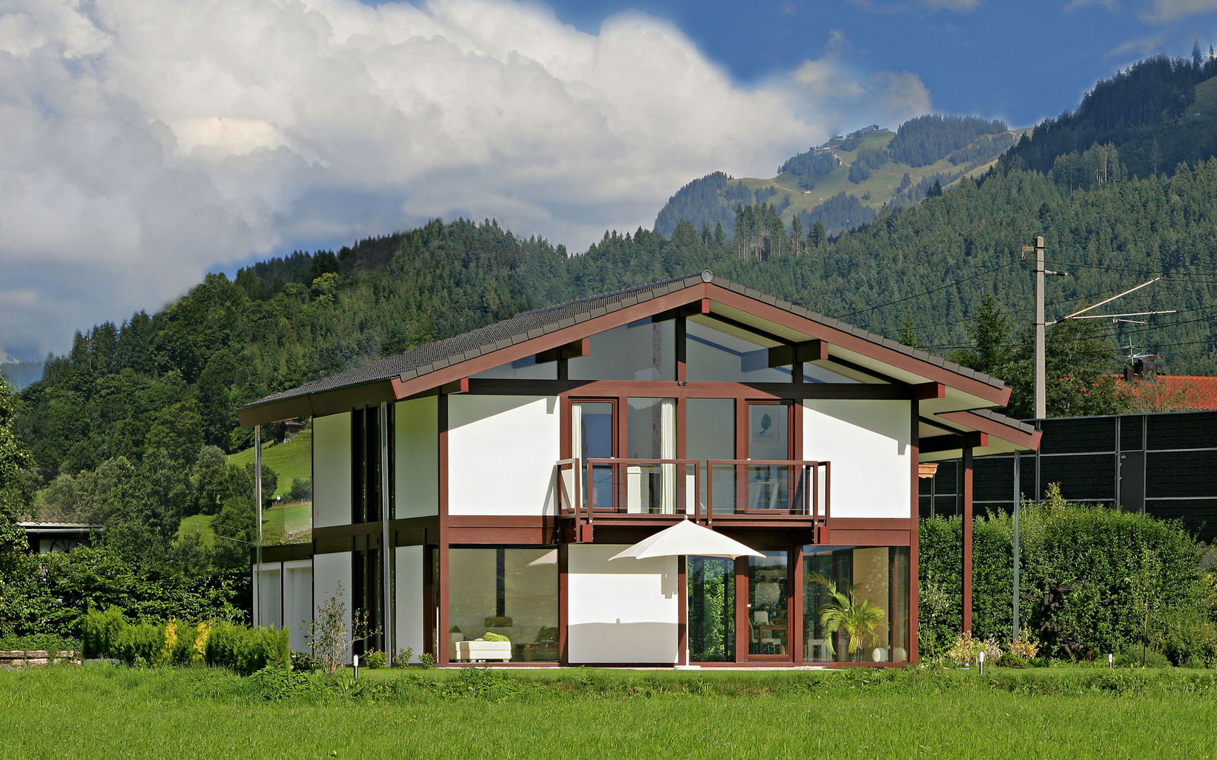 WILDER KAISER – BRIXENTAL DAVINCI HAUS GmbH & Co. KG Casas de estilo moderno