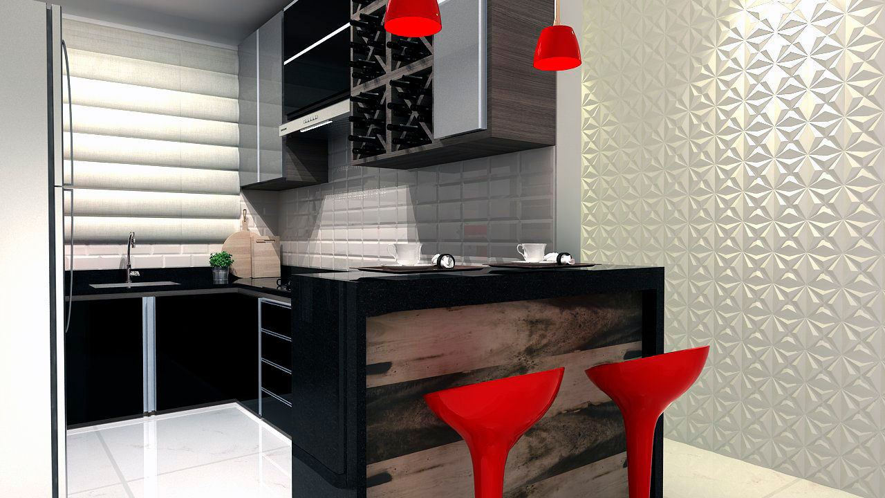 homify وحدات مطبخ