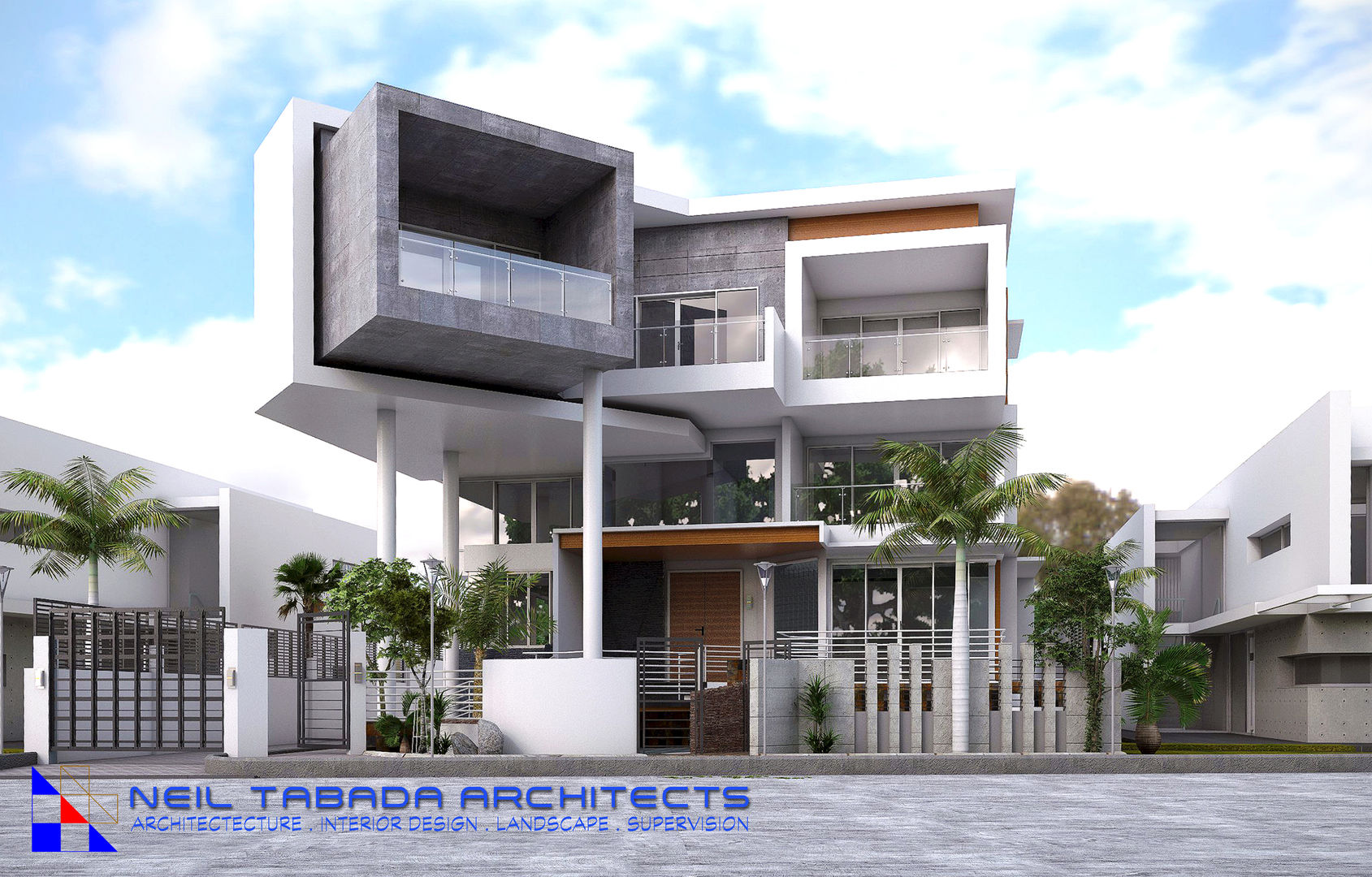 Architectural and Interior Designs, NEIL TABADA ARCHITECTS NEIL TABADA ARCHITECTS Casas de estilo moderno