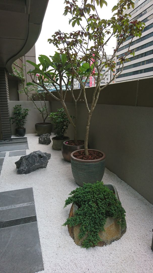 小陽台規劃, 大地工房景觀公司 大地工房景觀公司 Zen garden