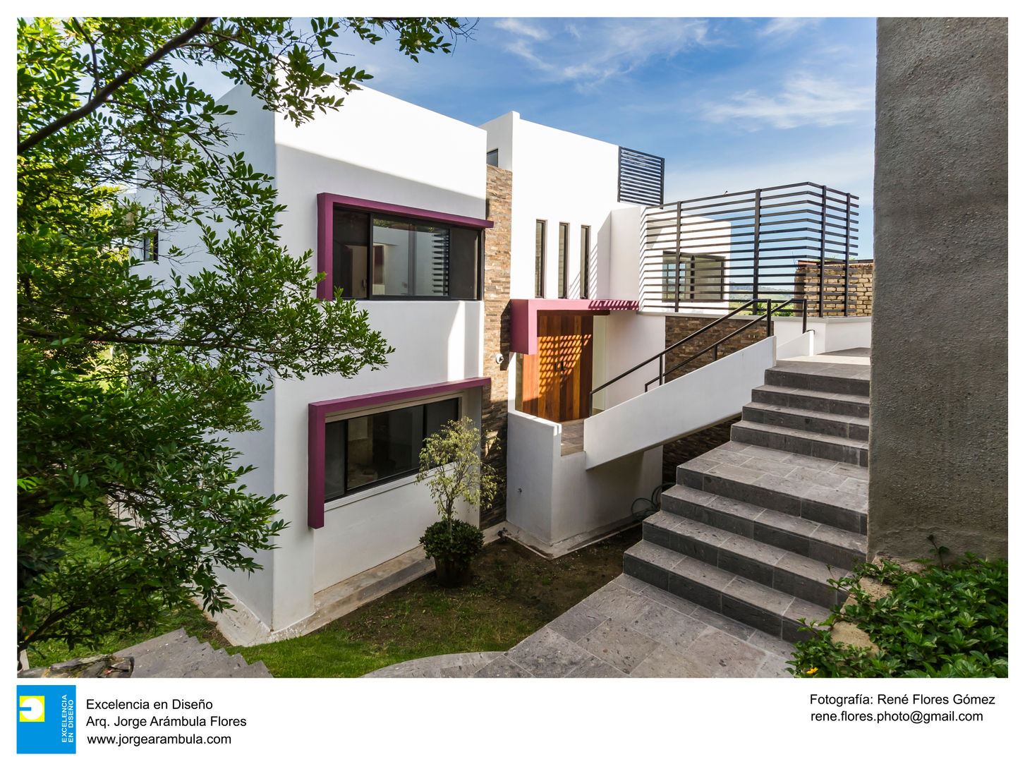 Residencia Cañadas, René Flores Photography René Flores Photography Modern houses