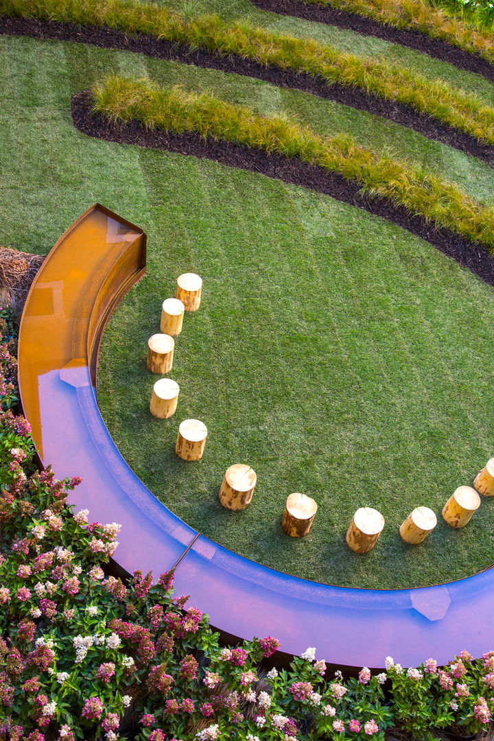 Il Giardino dei Sensi, LUCIA PANZETTA - PAESAGGISTA LUCIA PANZETTA - PAESAGGISTA Jardins modernos