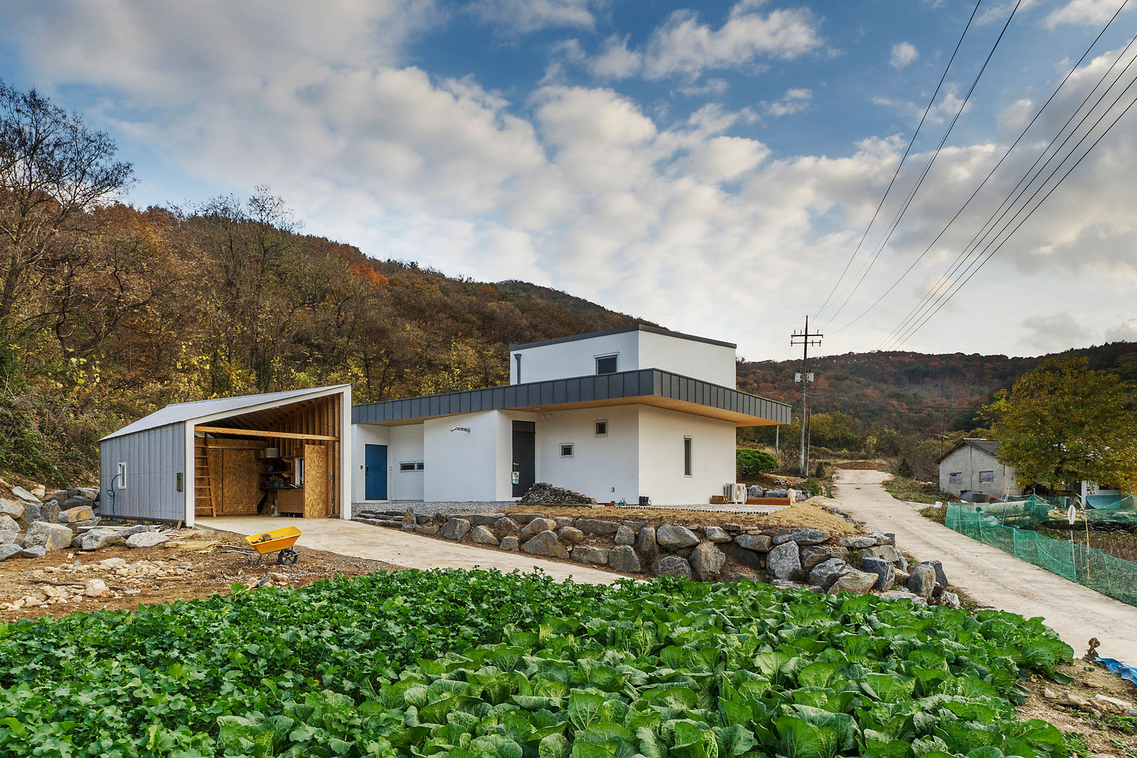 청양 농가주택 프로젝트, 적정건축 적정건축 Moderne huizen