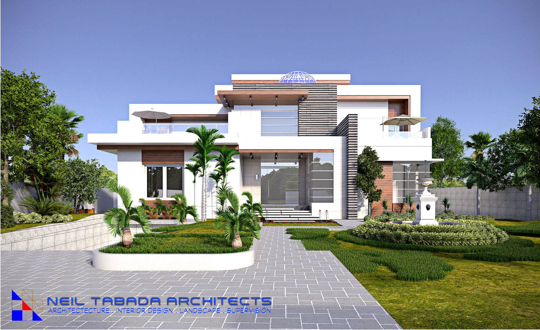 LSS VILLA 5, NEIL TABADA ARCHITECTS NEIL TABADA ARCHITECTS Casas modernas: Ideas, diseños y decoración