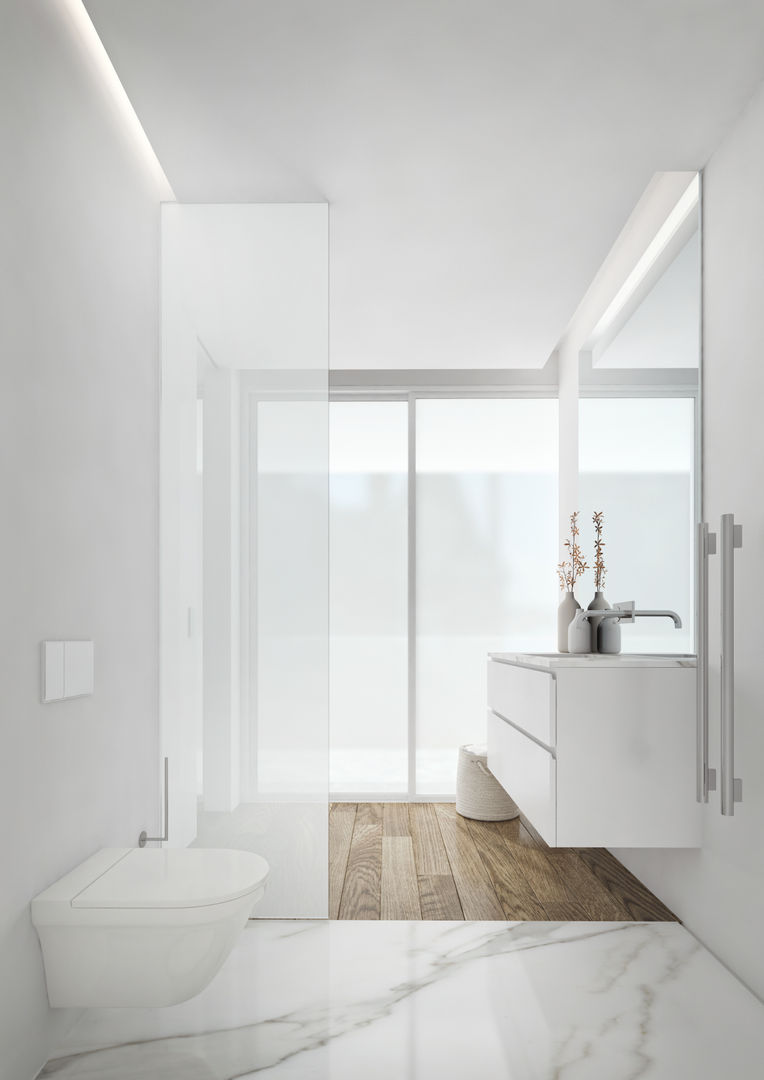 Montrose - Estoril Capital Partners, Onstudio Lda Onstudio Lda Modern bathroom