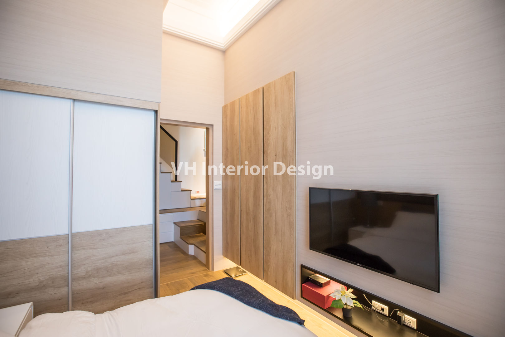 士林黃公館, VH INTERIOR DESIGN VH INTERIOR DESIGN Dormitorios modernos