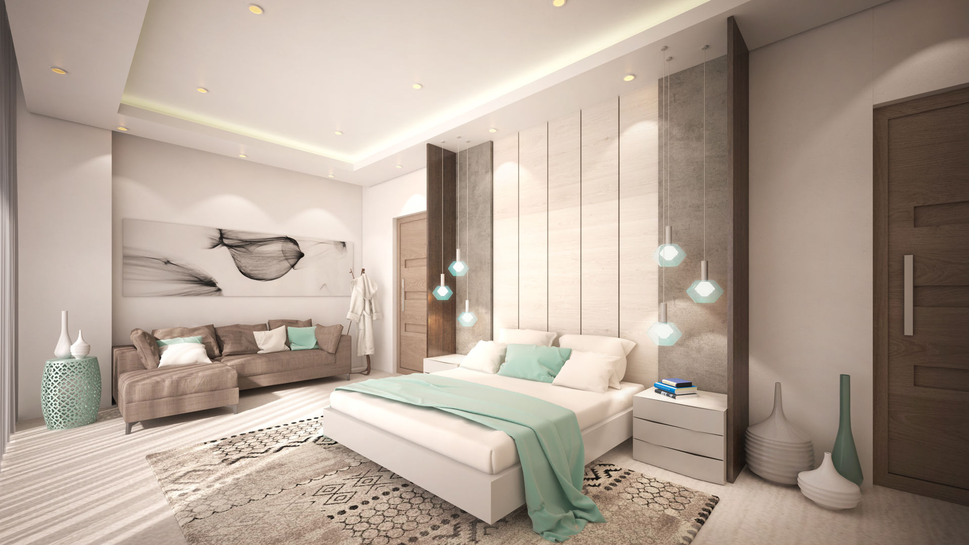 Southern African Residence - Bedroom Ideas, Dessiner Interior Architectural Dessiner Interior Architectural Спальня