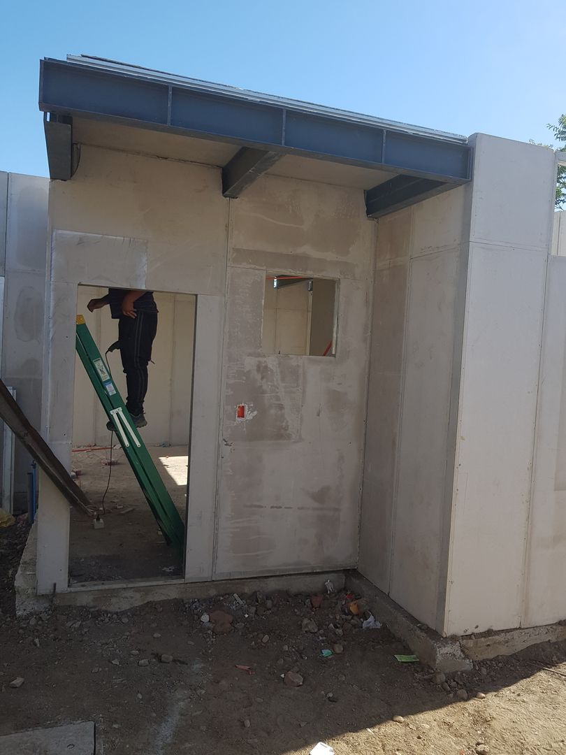 SISTEMAS MODULARES DE CONSTRUCCION homify Casas prefabricadas Concreto