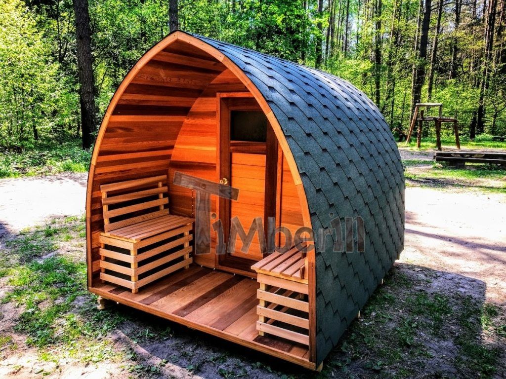 Outdoor Garden Sauna Igloo Design TimberIN hot tubs - outdoor saunas Spa Accesorios para piscinas y spa