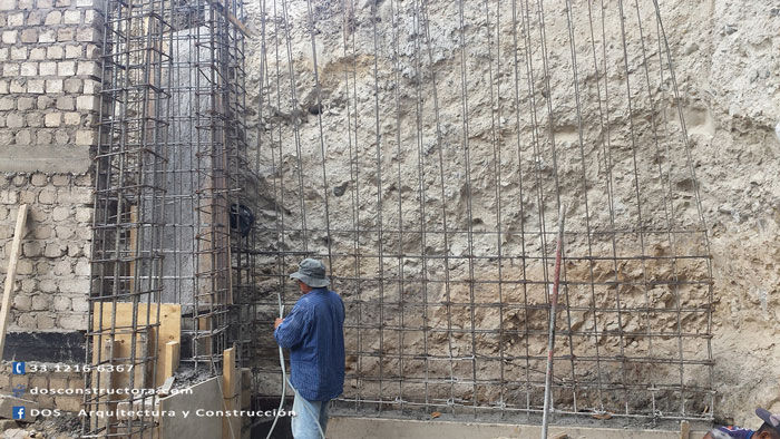 Construcción, obra negra proceso de obra, casa en Guadalajara DOS Arquitectura y construcción Casas estilo moderno: ideas, arquitectura e imágenes