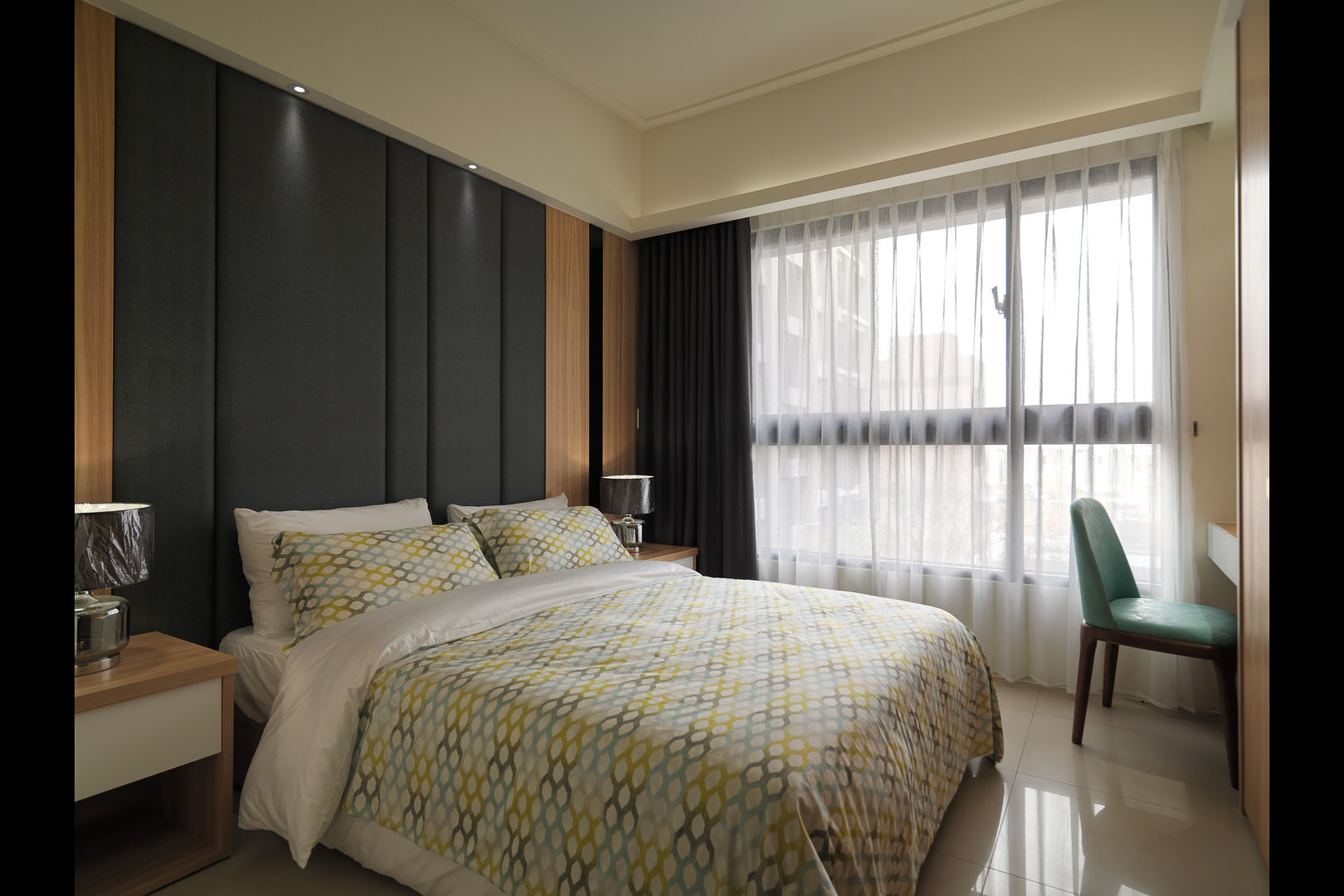 壁意盎然, SY Lam SY Lam Modern style bedroom