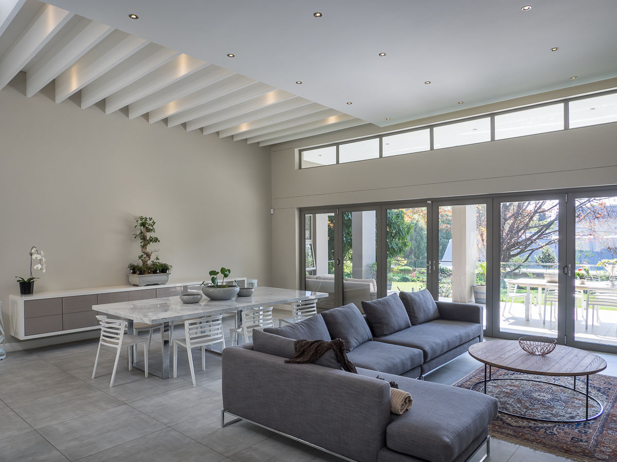The Modern Houghton Residence , Dessiner Interior Architectural Dessiner Interior Architectural Salas de estar modernas
