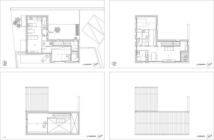 사룡리 아름이네 집, 서가 건축사사무소: 서가 건축사사무소의 현대 ,모던
