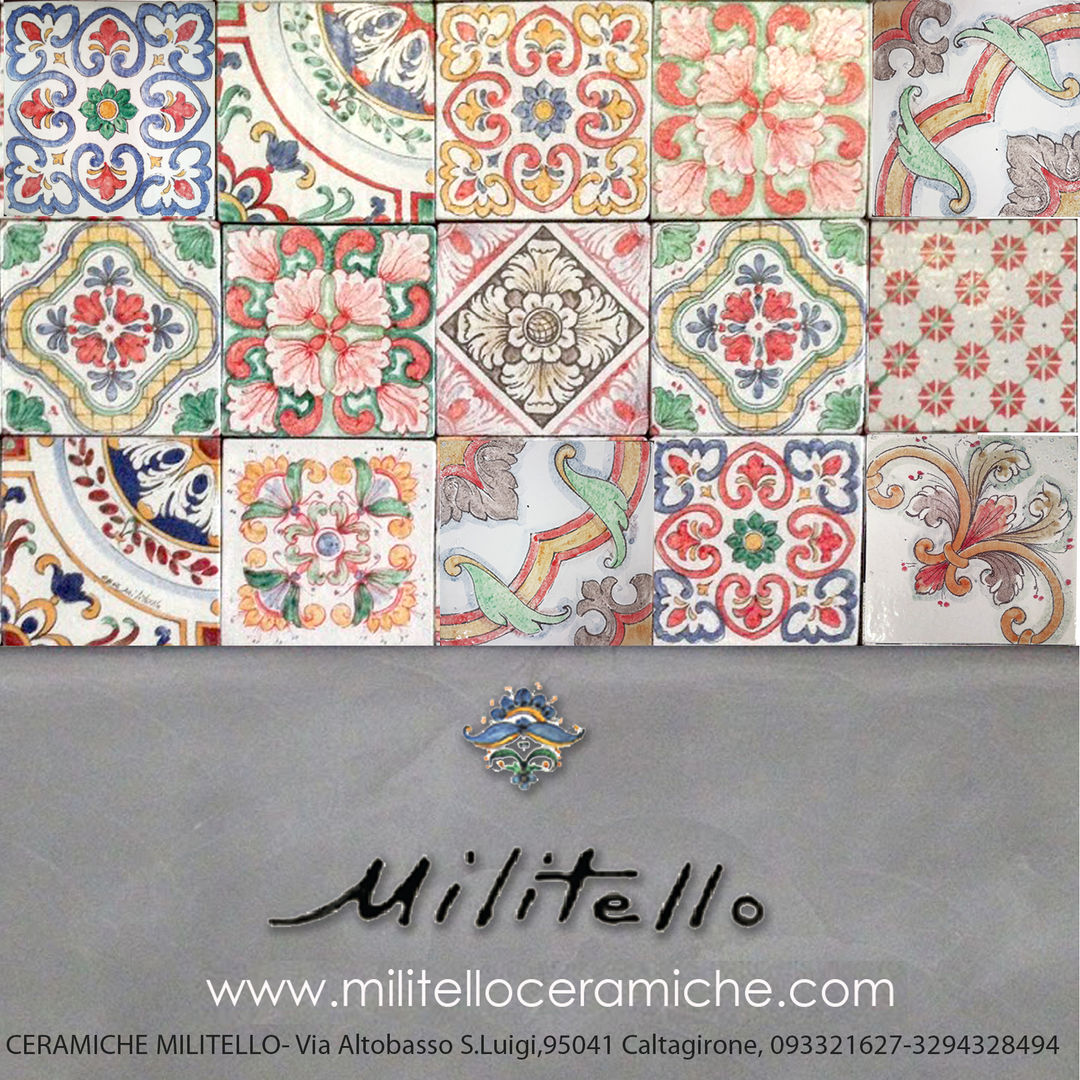Maioliche Siciliane e Piastrelle di Ceramica su  - Vacanze in Sicilia