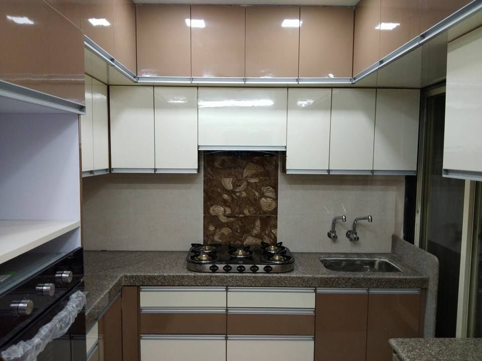 3bhk completed project mira road, KUMAR INTERIOR THANE KUMAR INTERIOR THANE Cozinhas modernas