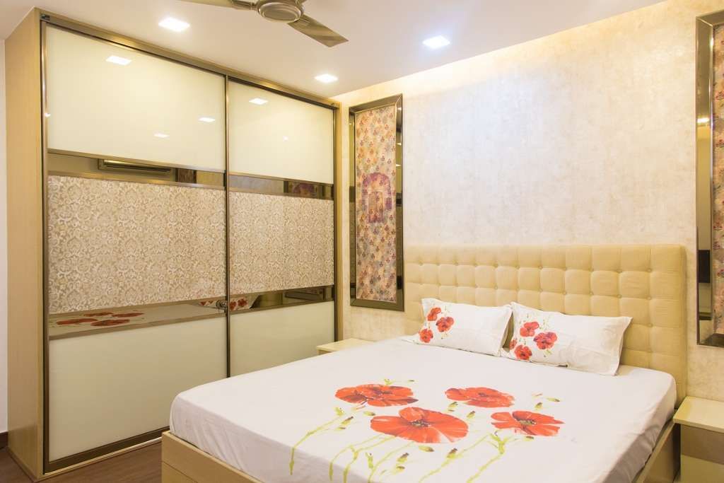 bedroom walldrop KUMAR INTERIOR THANE Modern style bedroom bedroom walldrop