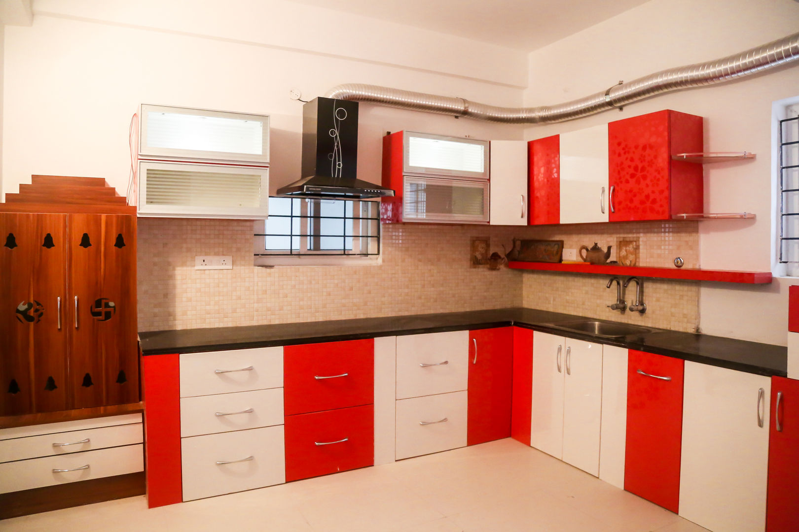 Ms. Shilpa Kondapur Site, Ghar Ek Sapna Interiors Ghar Ek Sapna Interiors Modern kitchen