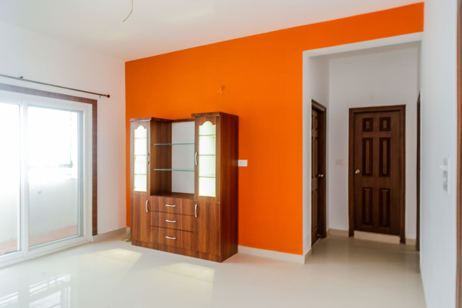 Ms. Shilpa Kondapur Site, Ghar Ek Sapna Interiors Ghar Ek Sapna Interiors Salas modernas