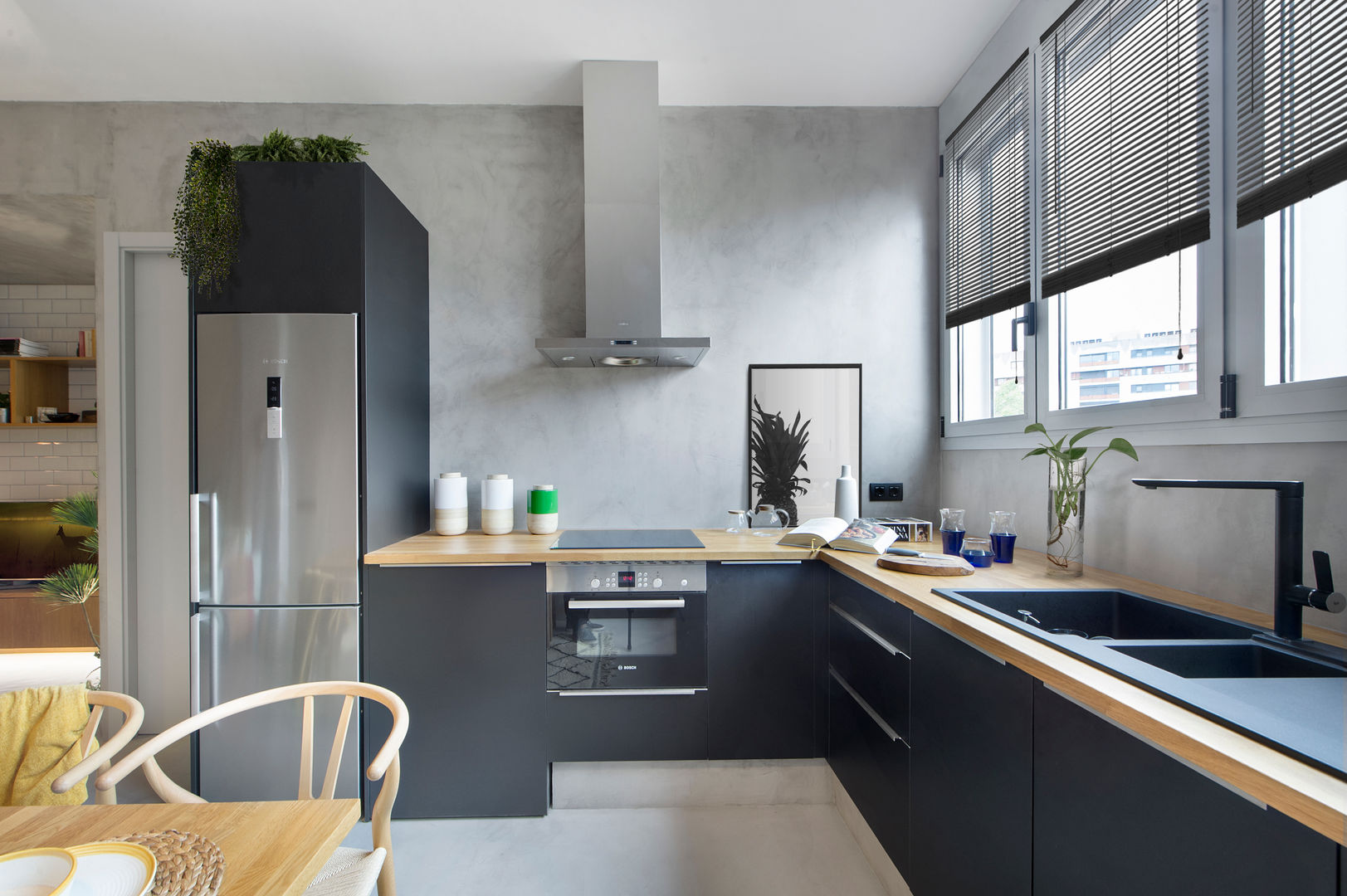 Poblenou en 3 Actos. - 2do. Acto., Egue y Seta Egue y Seta Scandinavian style kitchen