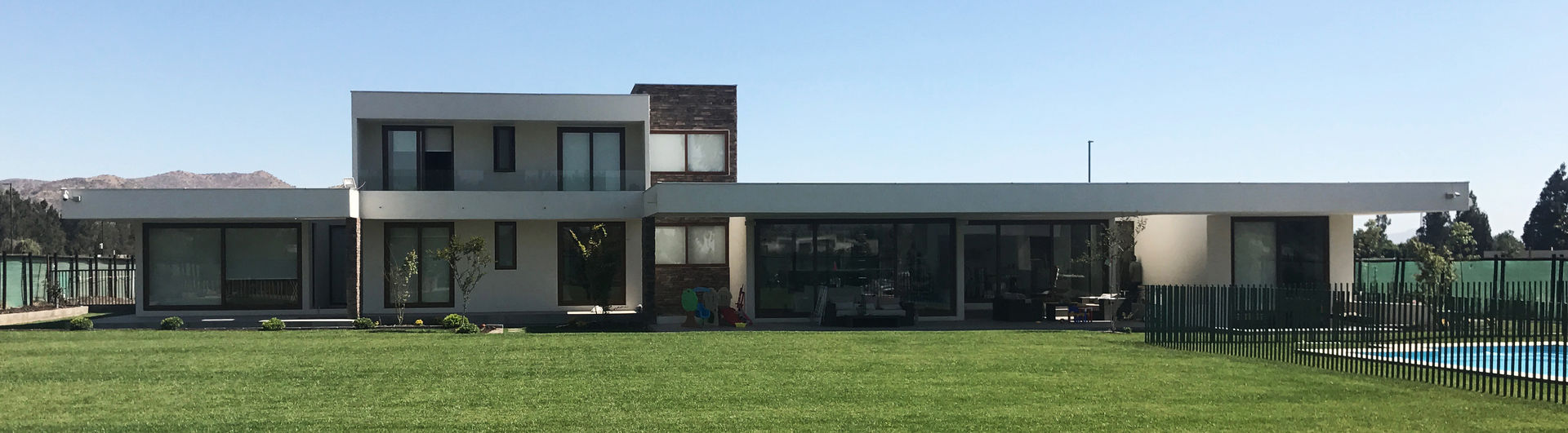 Casa Nogales Chicureo, proyecto arquitek proyecto arquitek منزل عائلي صغير ألواح خشب مضغوط