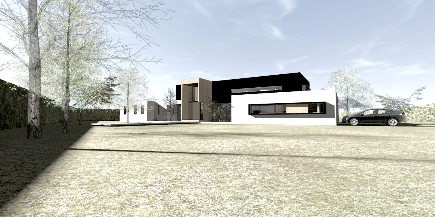 Casa CS - Chicureo II, proyecto arquitek proyecto arquitek Окремий будинок ДСП