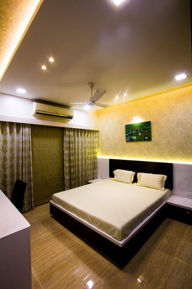 DR.VENKATESH AND DR.MADHUSHREE, PSQUAREDESIGNS PSQUAREDESIGNS Modern style bedroom