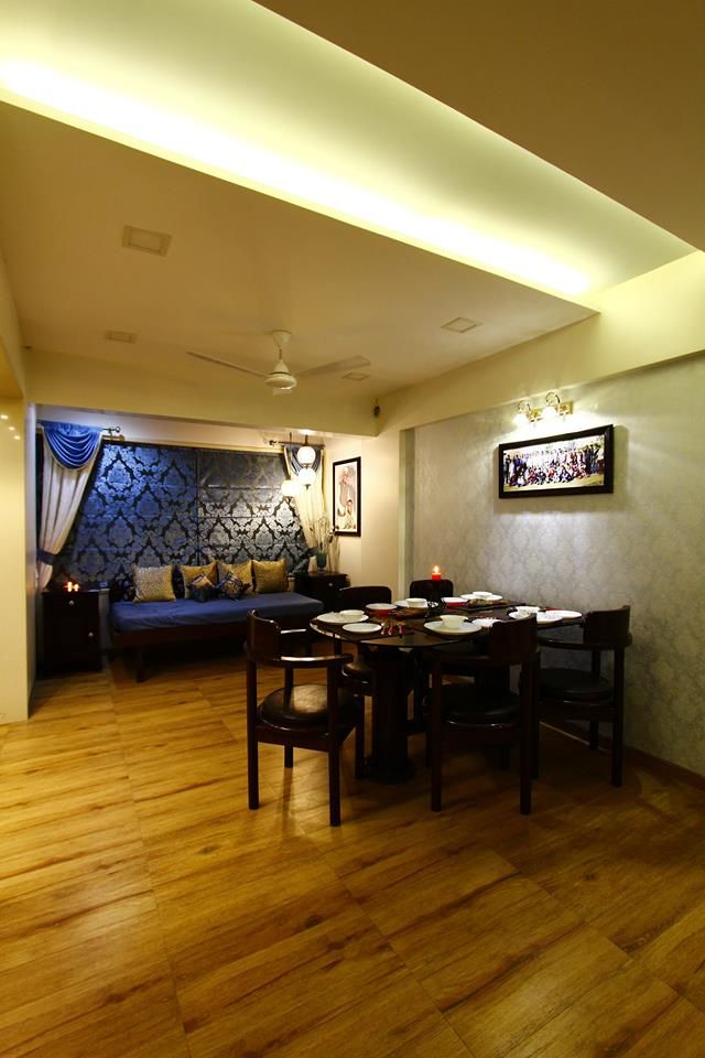 Dr.ramesh/Bhavna Bhanushali , PSQUAREDESIGNS PSQUAREDESIGNS Modern dining room