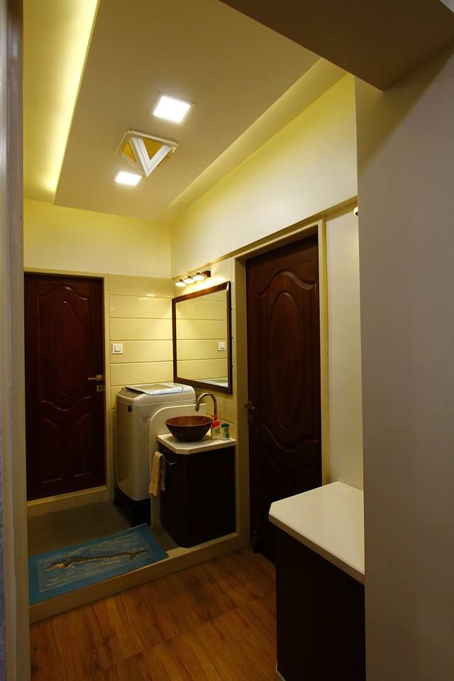 Dr.ramesh/Bhavna Bhanushali , PSQUAREDESIGNS PSQUAREDESIGNS Modern bathroom