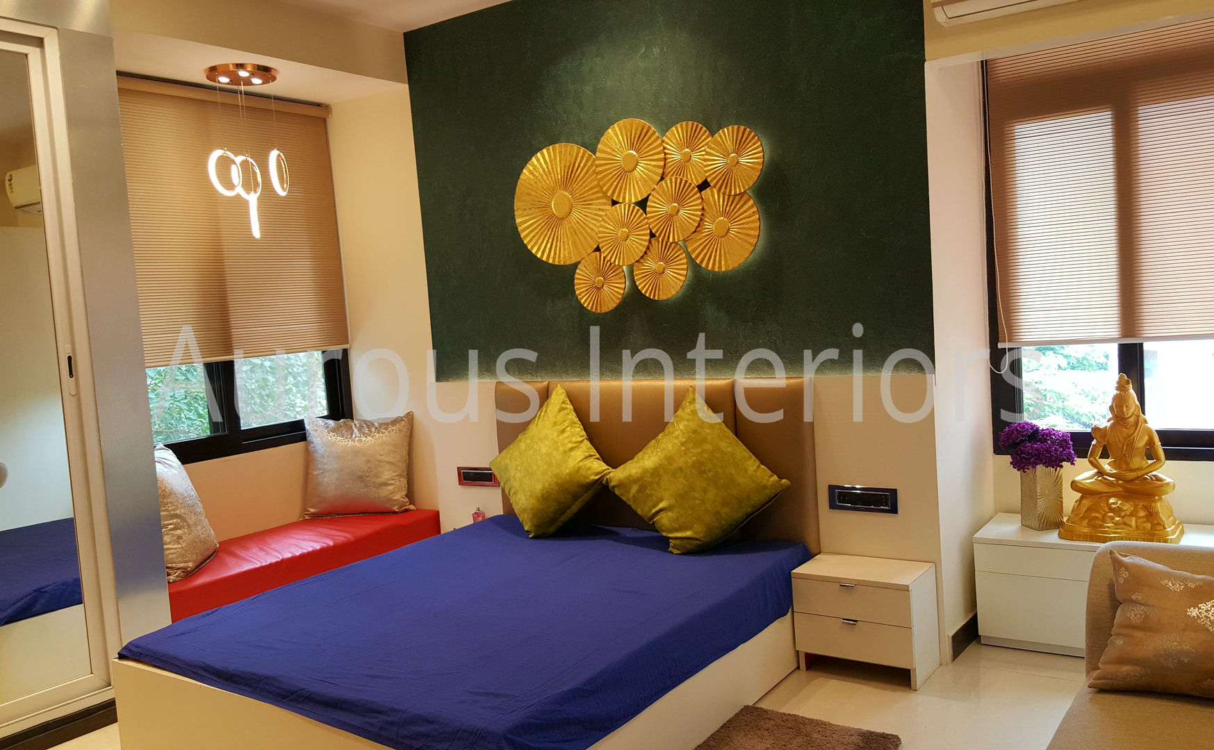 Project, Aurous Interiors Aurous Interiors Modern style bedroom