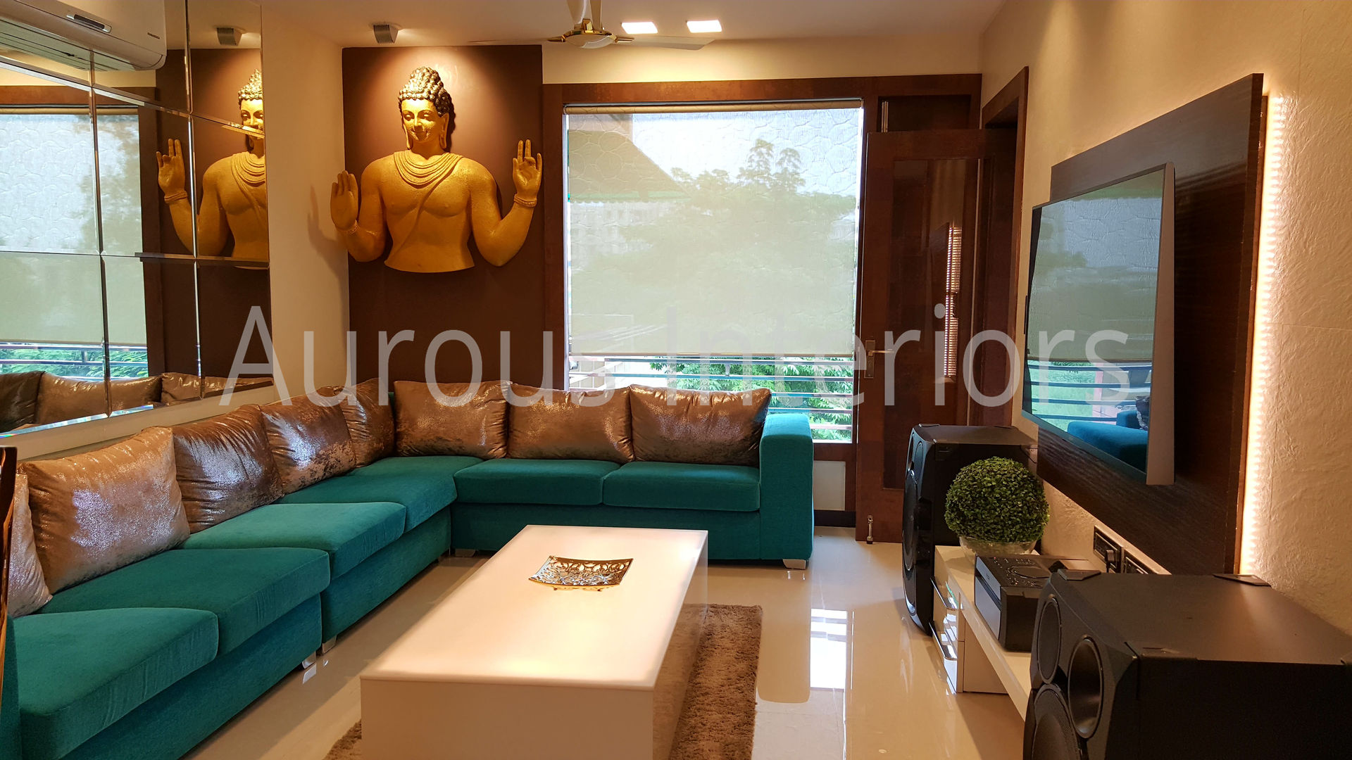 Project, Aurous Interiors Aurous Interiors ห้องนั่งเล่น