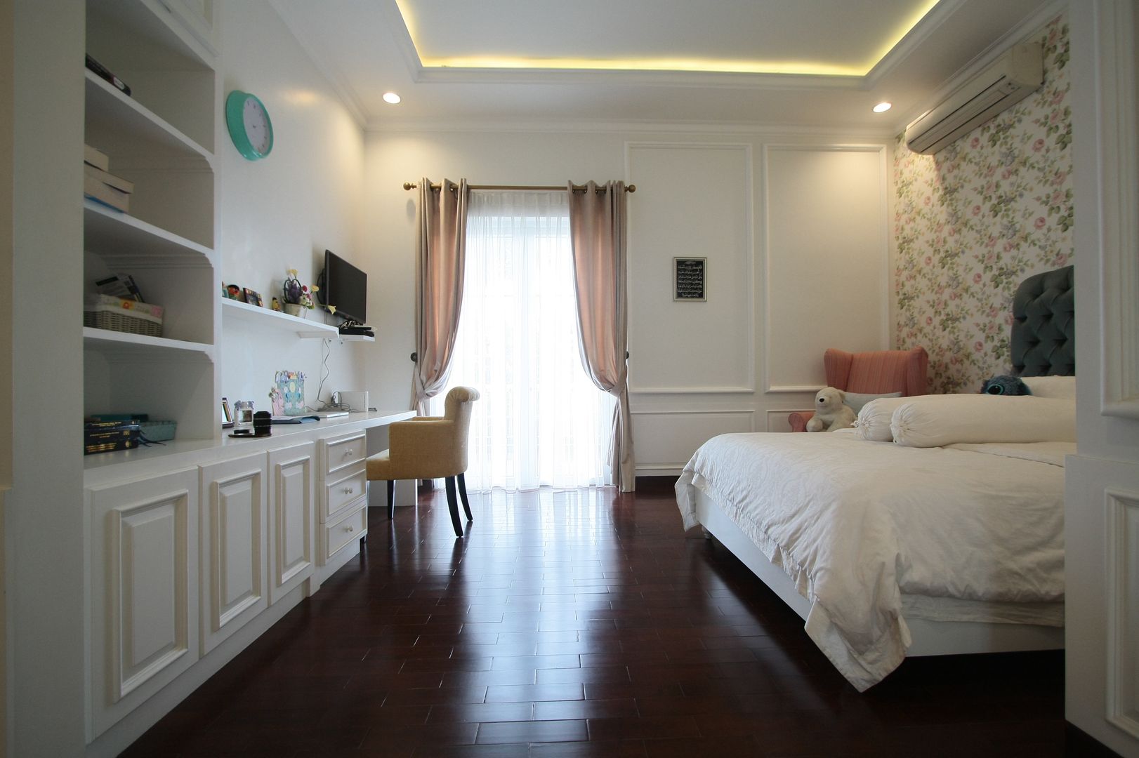 Kamar Anak - Kemang Timur, Exxo interior Exxo interior Camera ragazze Legno Effetto legno