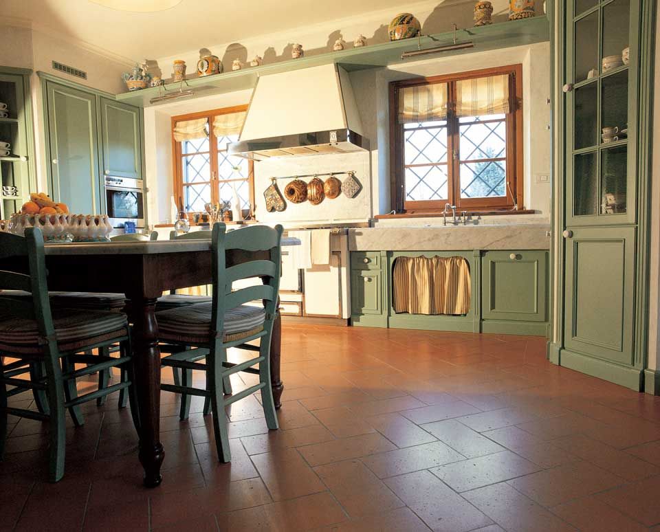 Handcrafted terracotta: product of passion - handcrafted terracotta floor tiling, Terrecotte Europe Terrecotte Europe Commercial spaces Tiles Hotels