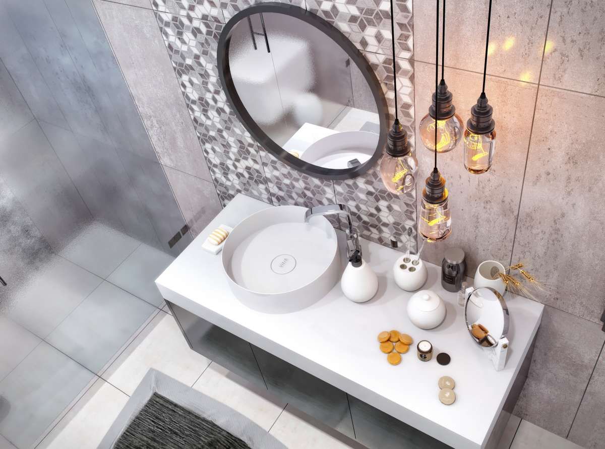 Kalafatoğlu Villa İç Mekan VERO CONCEPT MİMARLIK Modern Banyo banyo,villa