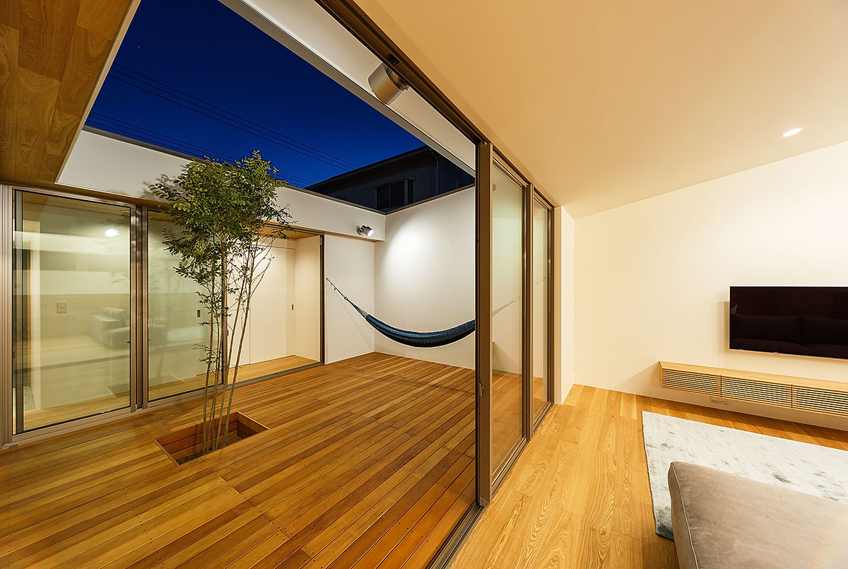 haus-flow, 一級建築士事務所haus 一級建築士事務所haus Living room Wood Wood effect