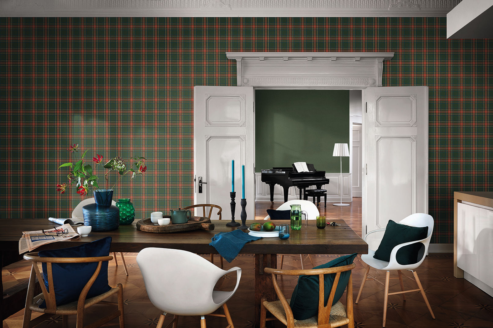 Barbara Becker imzalı yepyeni bir koleksiyon: “b.b. home passion VI” , HannaHome Dekorasyon HannaHome Dekorasyon Scandinavian style walls & floors Wallpaper