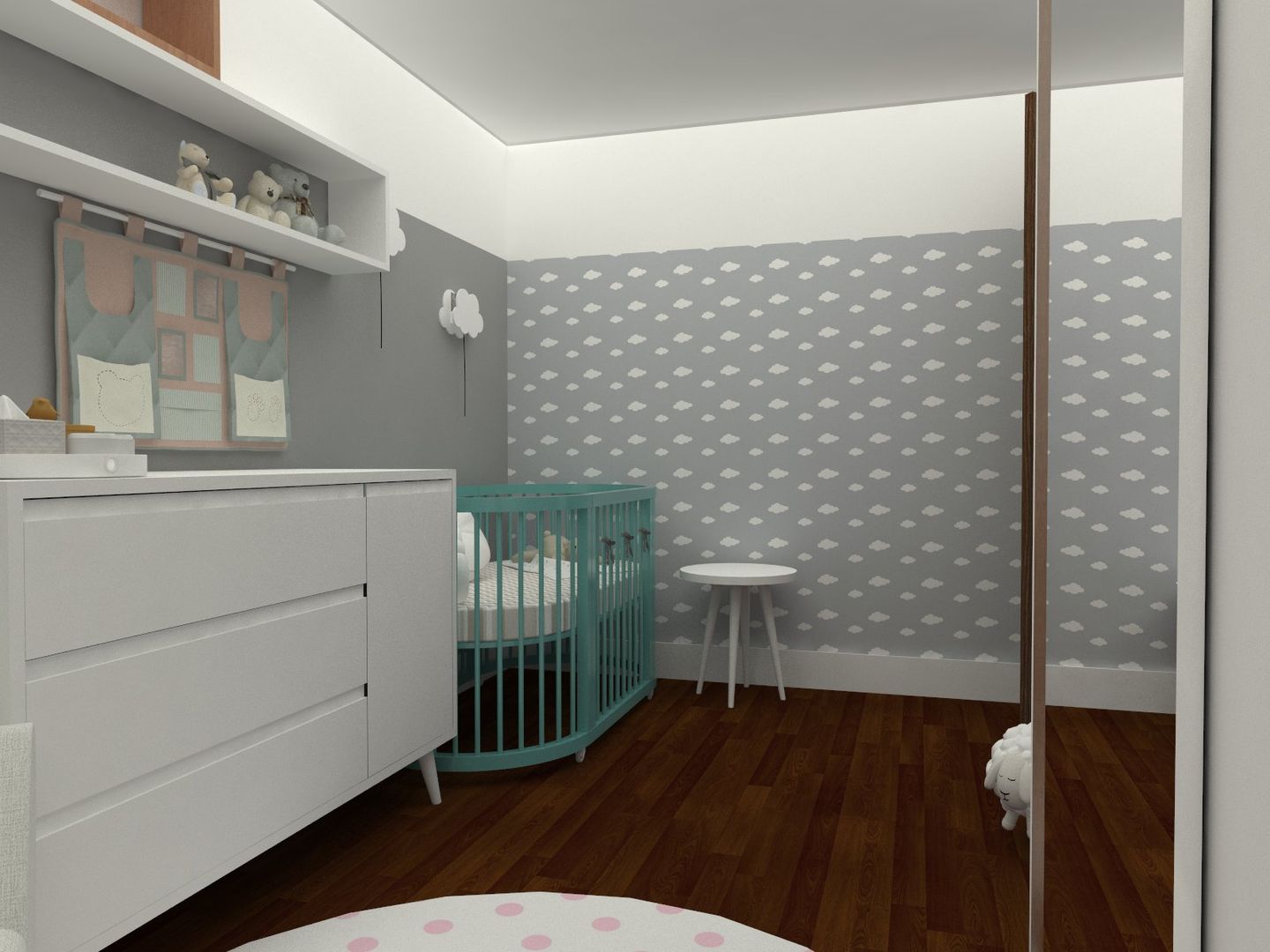 QRBH, Angelica Pecego Arquitetura Angelica Pecego Arquitetura Baby room