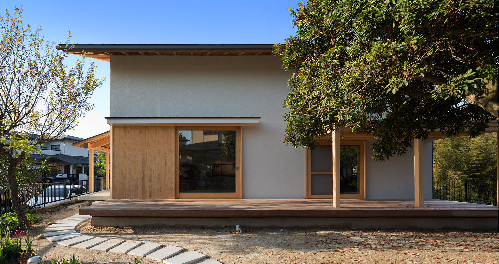 髙美台の家, ヨシタケ ケンジ建築事務所 ヨシタケ ケンジ建築事務所 Modern houses