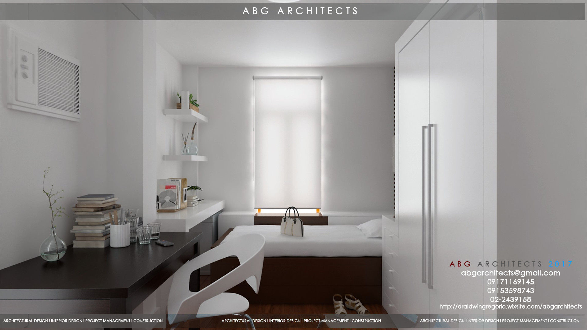 Interior Works Bedroom, ABG Architects and Builders ABG Architects and Builders Moderne slaapkamers