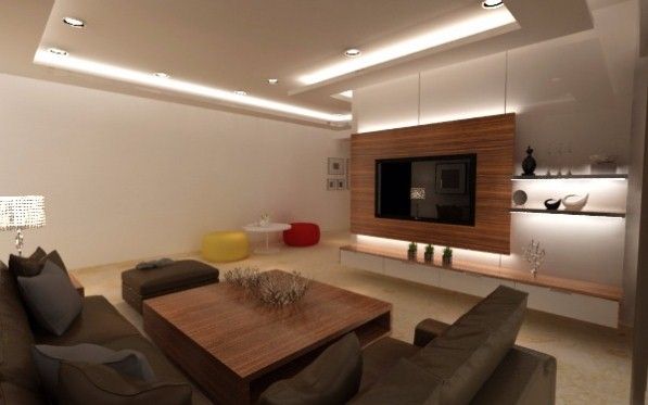 Living Room A Design Studio Modern living room Wood Wood effect